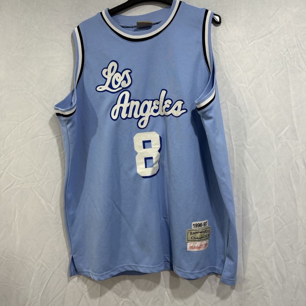 Kobe Bryant Los Angeles Lakers Mitchell & Ness Baby Blue Jersey 1996-97 Size 3XL